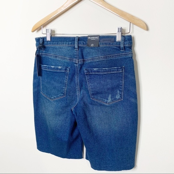 NWT Blank NYC Raw Hem Bayou Blues Bermuda Shorts - Picture 5 of 7